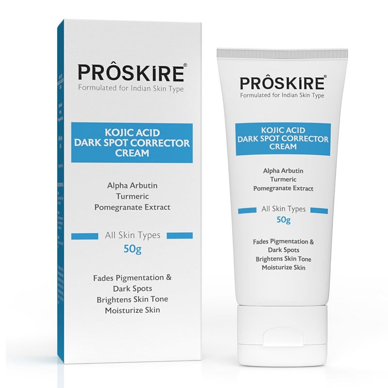 Proskire Kojic Acid Dark Spot Corrector Cream For Pigmentation Skin Brightening - Image 1
