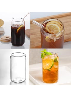 Drinking Glasses with Bamboo Lids and Glass Straw, 500ml Glass Cups, Tumbler Cup Ideal For Tea, Soda, Iced Coffee (1pc, 500ml) - pzsku/Z4BE8F5169BBF8CF603E9Z/45/_/1740637672/ebe76043-eb5e-46f4-b26e-c2b0c750f9eb