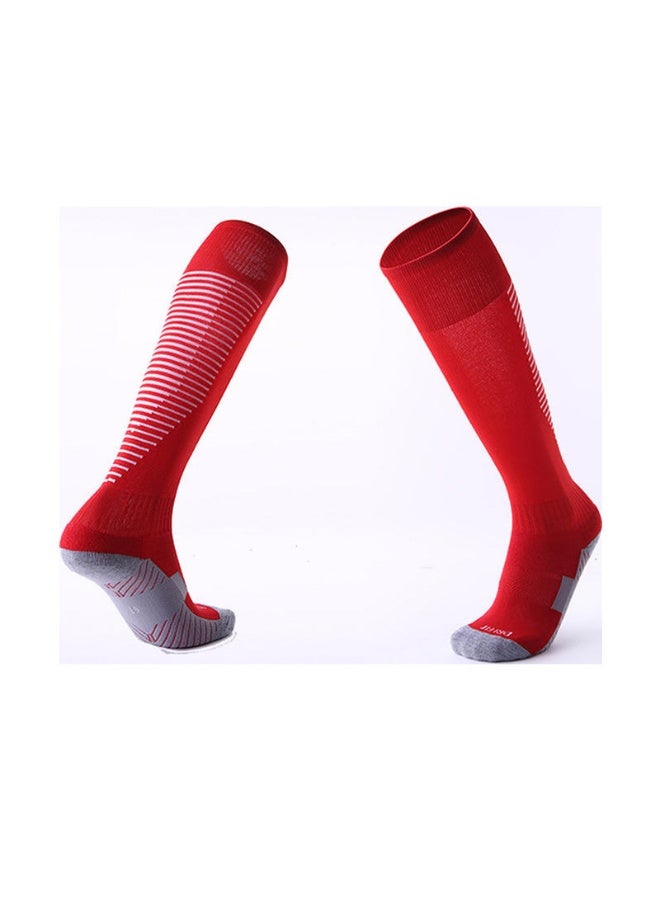 KUYING Fashion Anti Slip Breathable Sports Socks Three Piece Set 