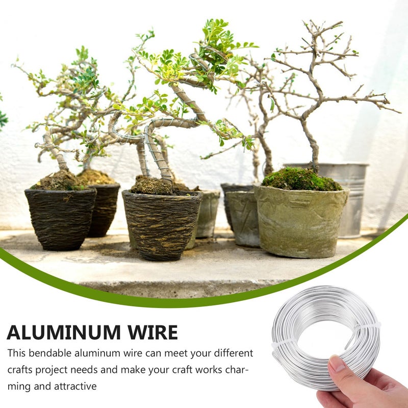 5mm Bendable Aluminum Jewelry Wire Roll Silver Color for DIY Crafting and Sculpting - Image 4