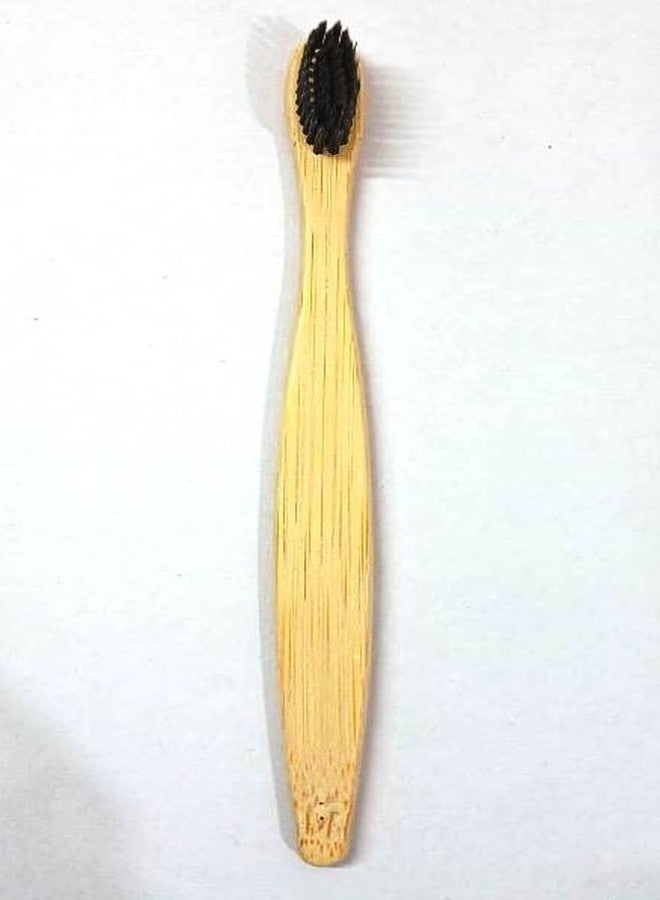 WITSOUL Bamboo Toothbrushes Soft Bristles Wooden Toothbrushes with Tongue (1) - Image 3