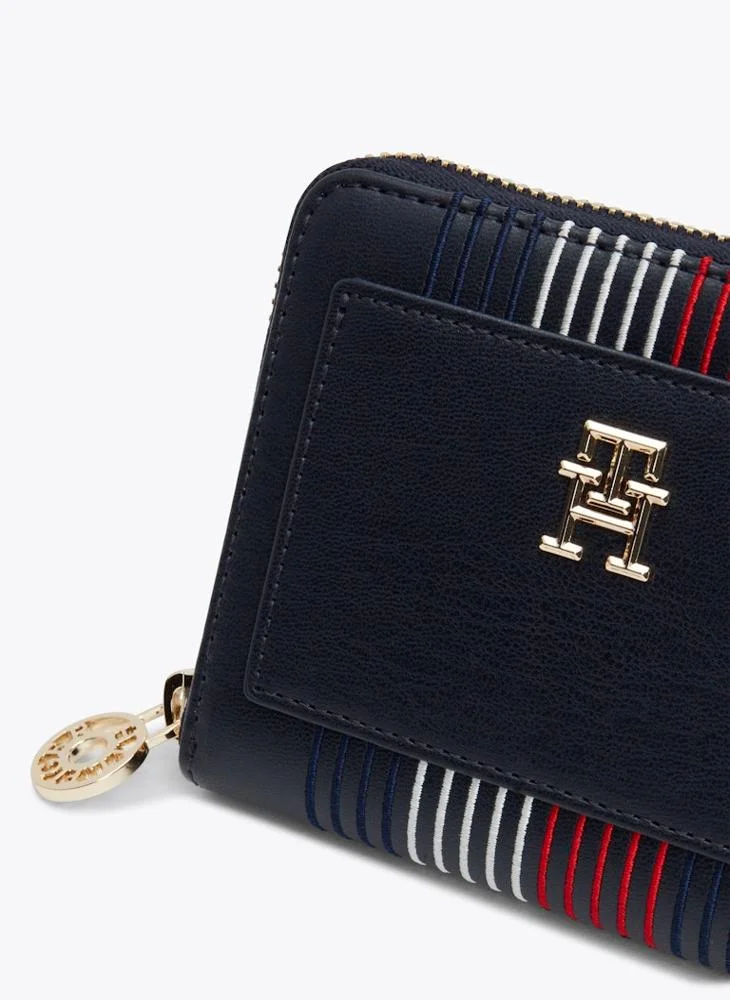 TOMMY HILFIGER Logo Detailed Long Zip Around Wallets