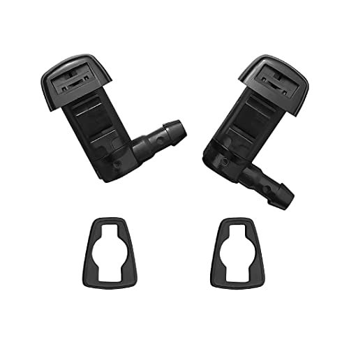 AMFRNE 8E5Z-17603-A Premium Wiper Washer Nozzles Fit for 2008-2012 Ford Fusion | 2008-2012 Mercury Milan | 2008-2012 Lincoln MKZ | Windshield Washer Fluid Jet Nozzle | Easy to Install | 2 Pack, 8E5Z17603A - Image 2
