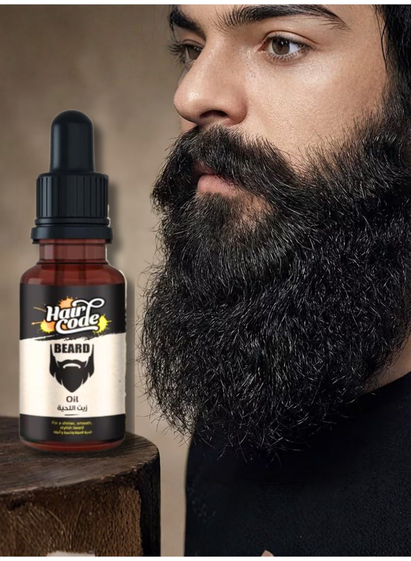 Hair Code Beard Oil 55ml - Image 3
