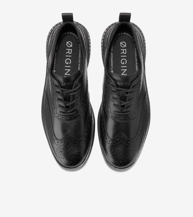 COLE HAAN Men's ØriginalGrand Energyweave Wingtip Oxfords
