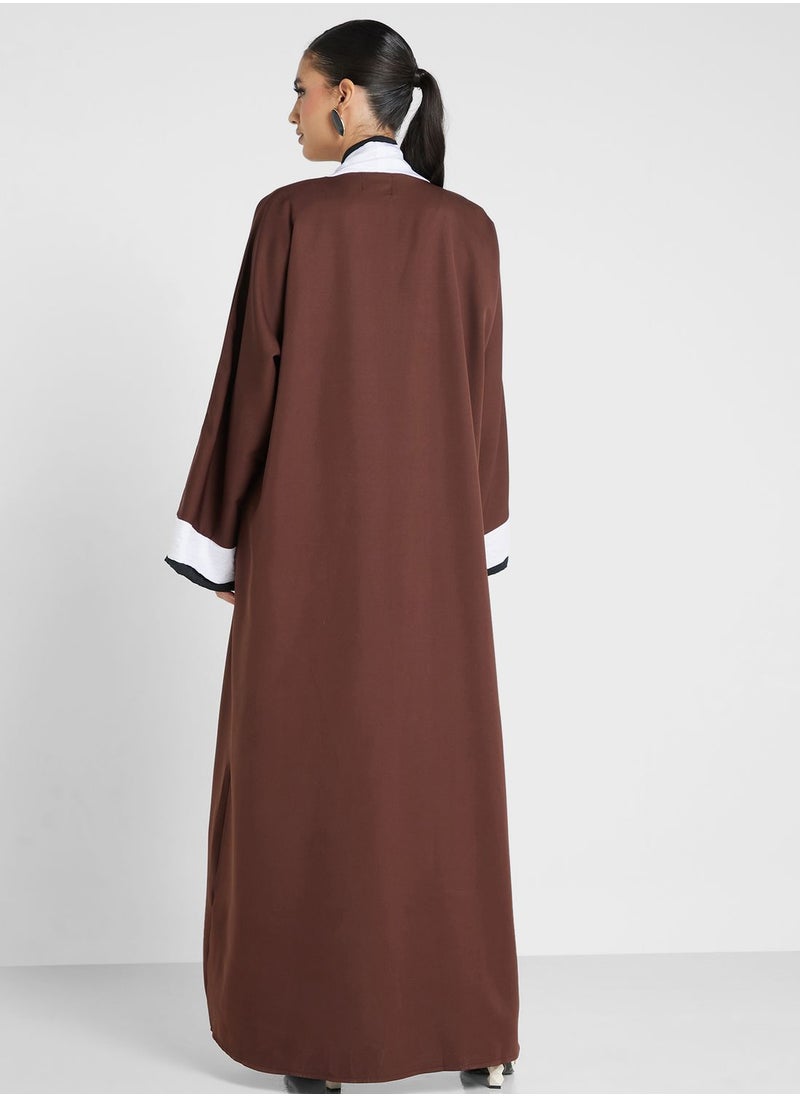 hayas closet - Flared Sleeve Abaya - Image 1
