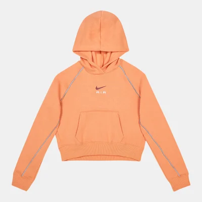 Nike Kids' Air French Terry Crop Hoodie (Older Kids)