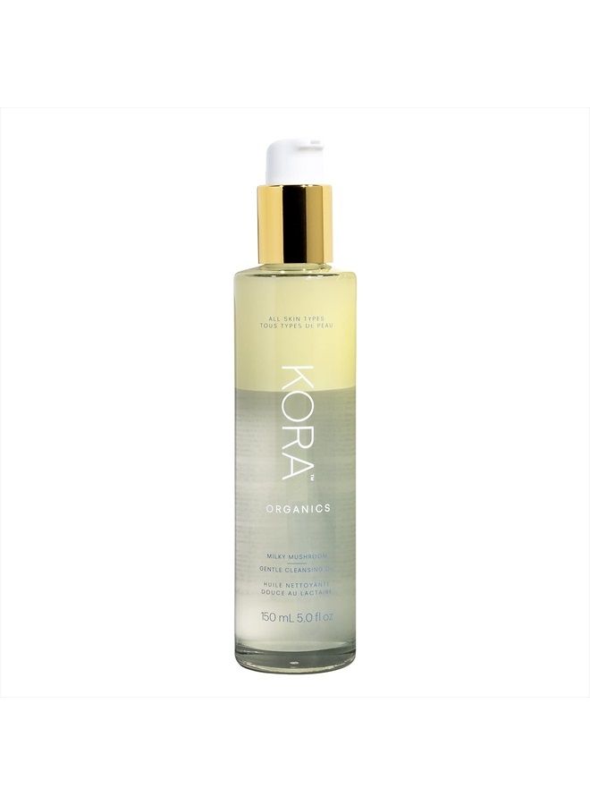 Kora Organics Milky Mushroom Oil Cleanser | Cleanse & Nourish | Certified Organic | Cruelty Free | 5.07 oz - Image 1
