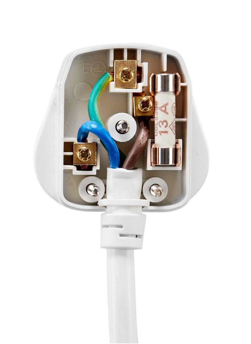 LAWAZIM - heavy duty 5 Way Extension Cable with individual port on/off buttons | 5 Meters | 2990W - Image 1