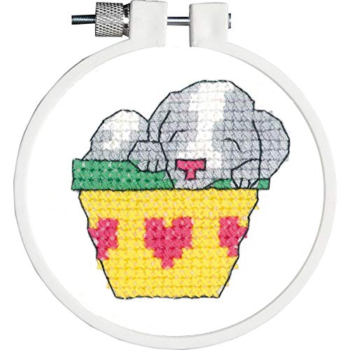 Janlynn Sleeping Puppy Stamped Cross Stitch Kit - Image 2