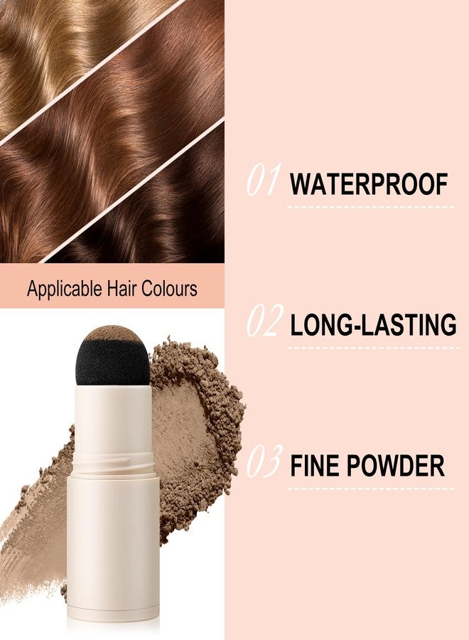 Boobeen Hairline Powder Stick, Hair Root Touch Up, Waterproof Hair Shadow Contour Stick, Women & Men Hair Toppers for Thinning Hair - Image 2