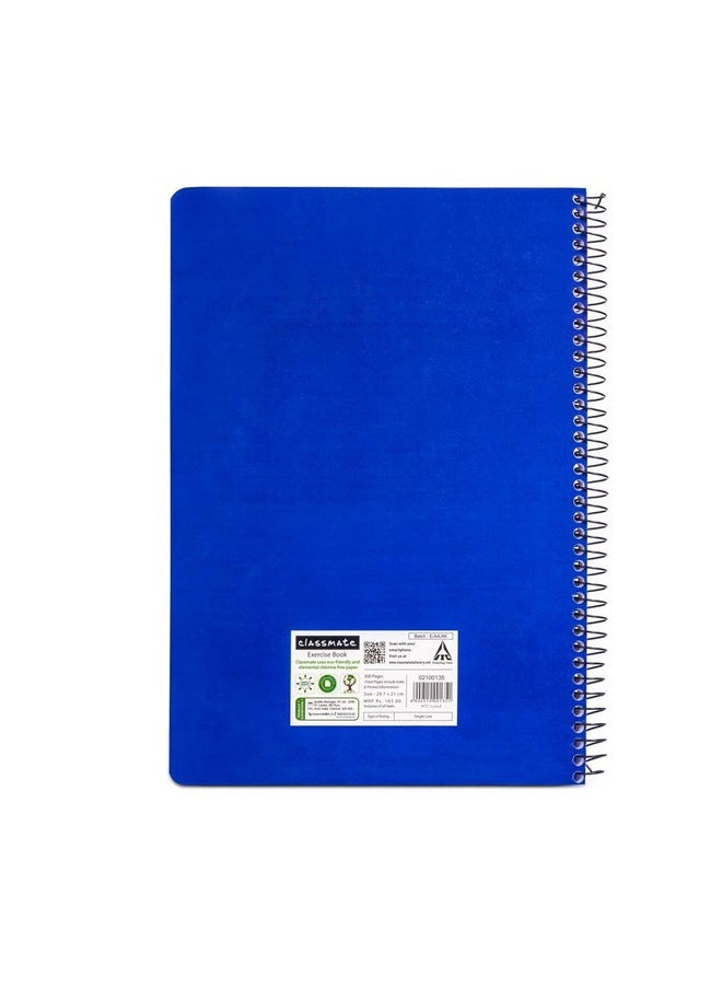 classmate Classmate 2100135 Soft Cover 6 Subject Spiral Binding Selfie Notebook, Single Line, 300 Pages  - Image 2