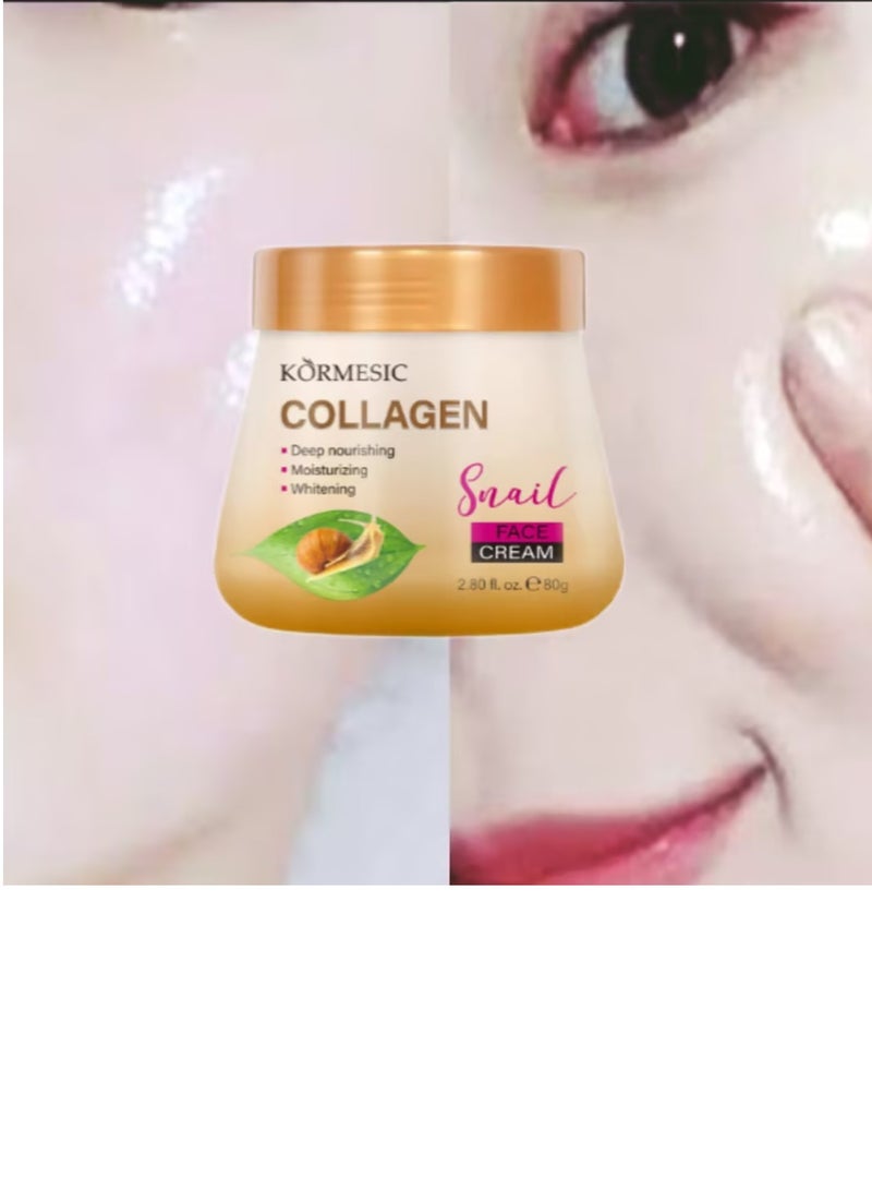 Kormesic كريم كولاجين كورميسيك • تغذية عميقة • ترطيب • تبييض  - Image 4
