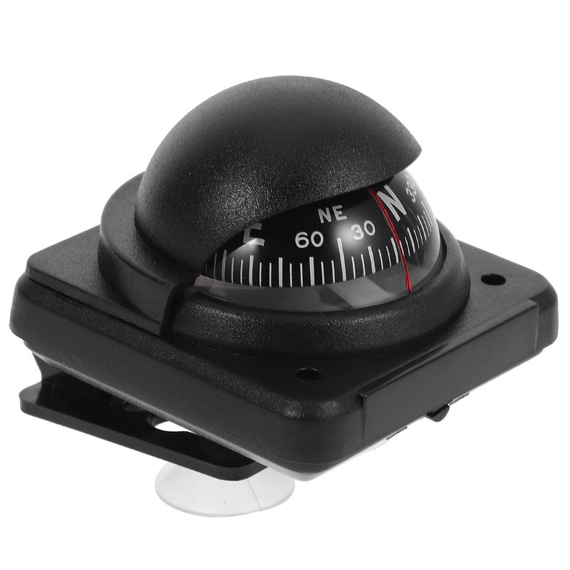 ABS Car Compass With Adjustable Magnetic Declination For Automotive Marine Use - Image 2