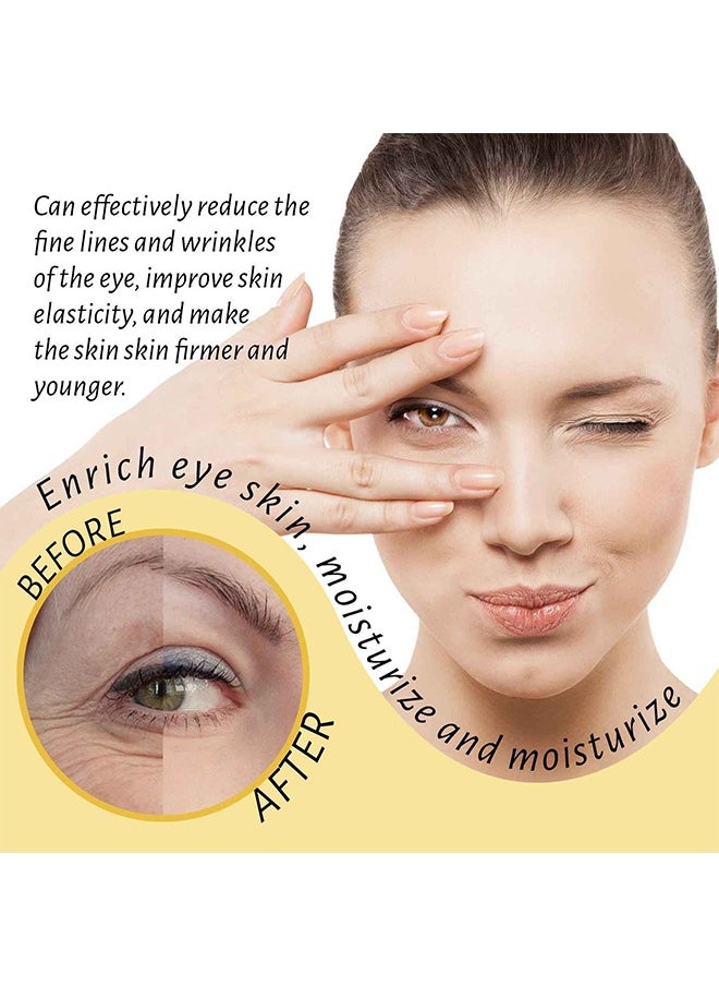 Hoygi - Under Eye Rollerball ，Eye Serum, Frankincense Eye Roller with Castor Oil for Dark Circles, Puffy Eyes, and Wrinkles, Anti Aging Eye Serum Cream, 10ml - Image 1