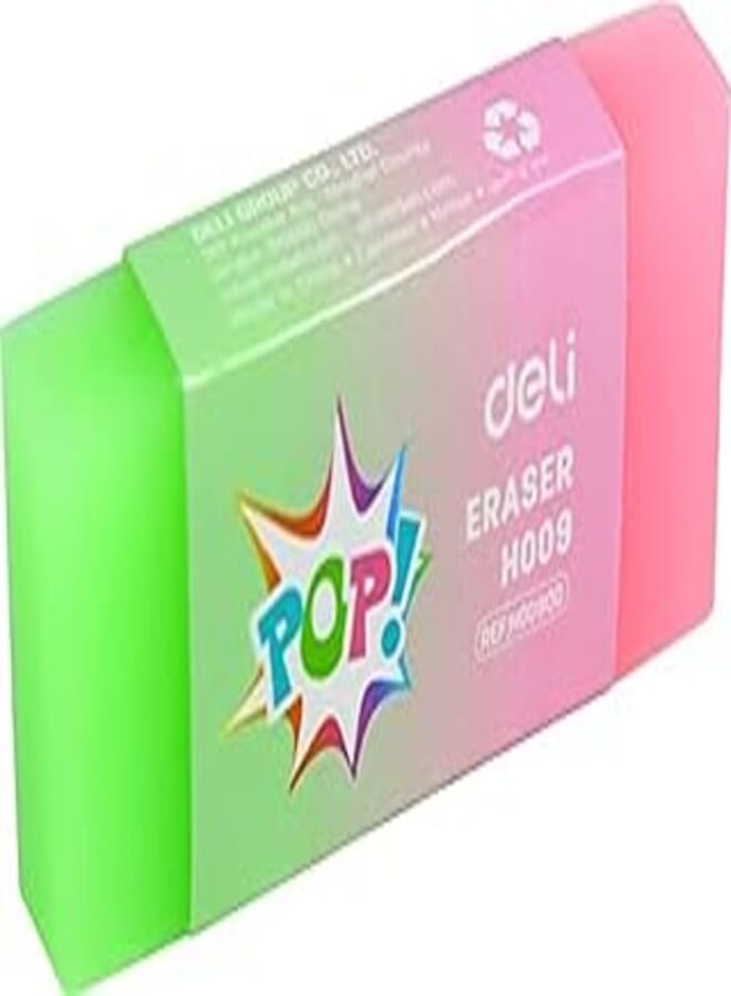Deli school supplies eraser h00900 assorted