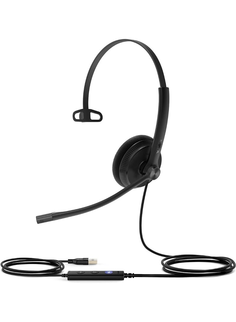 Yealink UH34 Lite Headset - Mono - USB Type C - Image 1