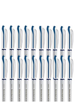 ZEBRA 20 Piece Sonicball NT5 Liquid Ink Pen Blue Smooth Writing Experience  - Image 1