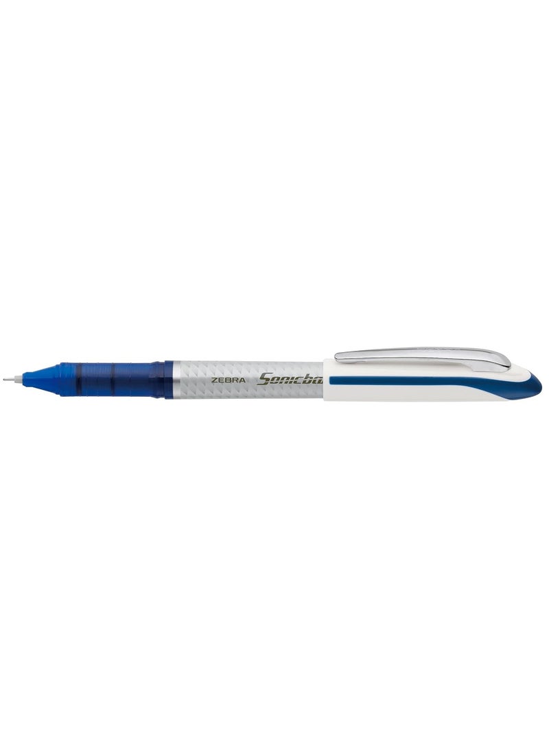 ZEBRA 20 Piece Sonicball NT5 Liquid Ink Pen Blue Smooth Writing Experience  - Image 3