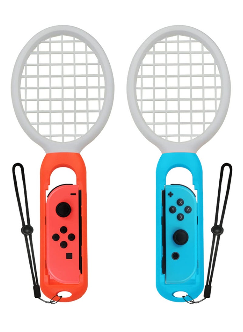 For Nintendo Switch Joy Con Tennis Racket Grip Controller for Mario Tennis Aces and Other Somatosensory Sports Games Compatible with Switch Joy Cons  - Image 1