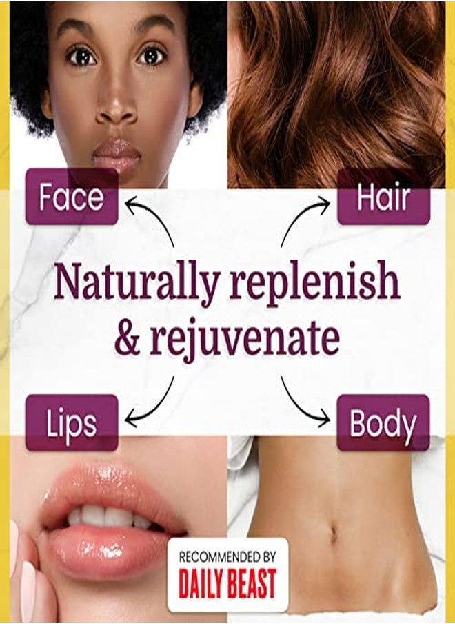 Health Priority Natural Products Scars. Small Batch, All Natural Vitamin E Serum Hand Made In South Carolina Using Sunflower Oil. Nourish & Repair With Our Anti Aging Serum. (Lavender 0.5 Fl Oz)  - Image 4