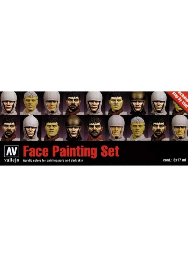 فاليجو مجموعة طلاء الوجه 17 مل (مجموعة مكونة من 8 قطع) - Image 4