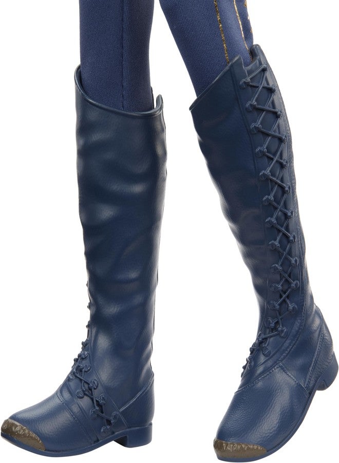 WICKED Mattel Universal Wicked Fiyero Fashion Doll with Posability, Removable School Uniform, Boots, & School Satchel and Textbook Accessory - Image 5