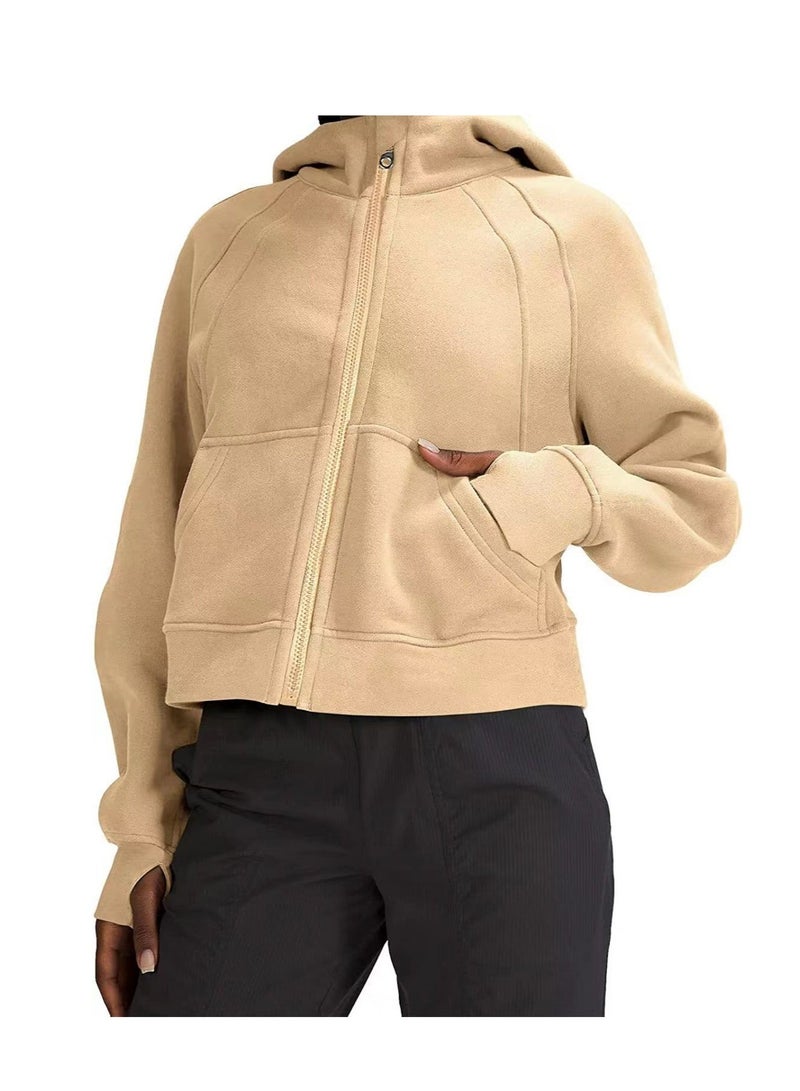 Loquat Women's Autumn Winter Fashion Personality Hoodie - Image 1