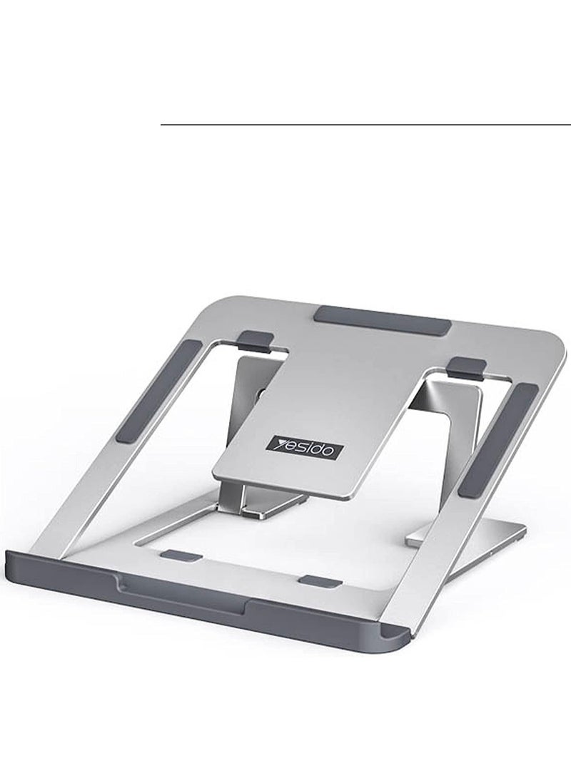 Yesido LP02 Aluminum Adjustable Laptop Stand. - Image 1