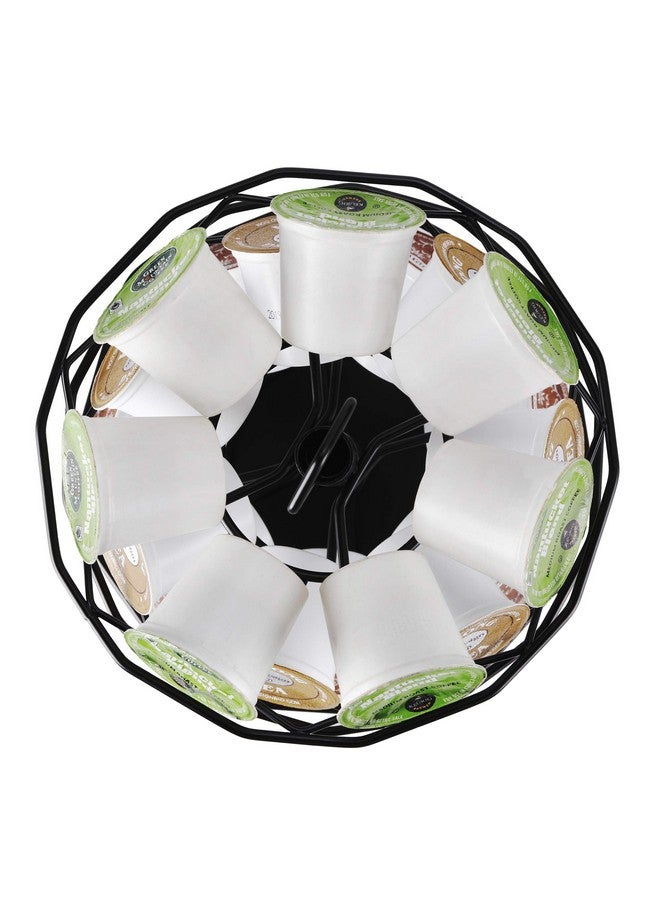 Flagship حامل أكواب كافيه كاب كاب 3 طبقات لحامل بود كيريج معدني تركيب DIY صغير لتخزين أكواب K-cup 21 ك بود تخزين - Image 5