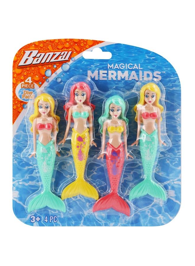 Banzai قد تختلف ألوان 4 قطع من حوريات البحر الغوص - Image 4