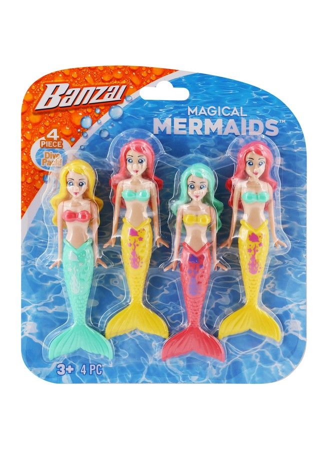 Banzai قد تختلف ألوان 4 قطع من حوريات البحر الغوص - Image 1