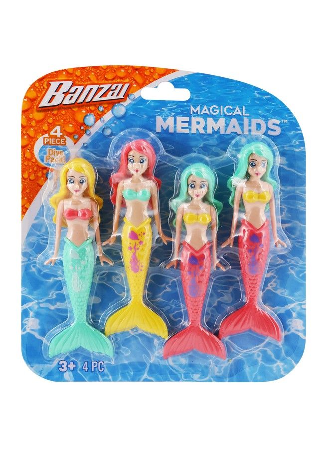 Banzai قد تختلف ألوان 4 قطع من حوريات البحر الغوص - Image 3