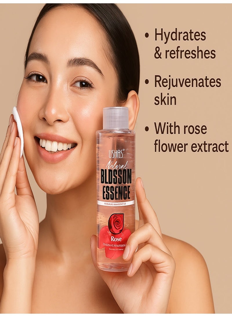 USHAS Natural Blossom Essence Rose – Hydrating Moist Toner - Image 3