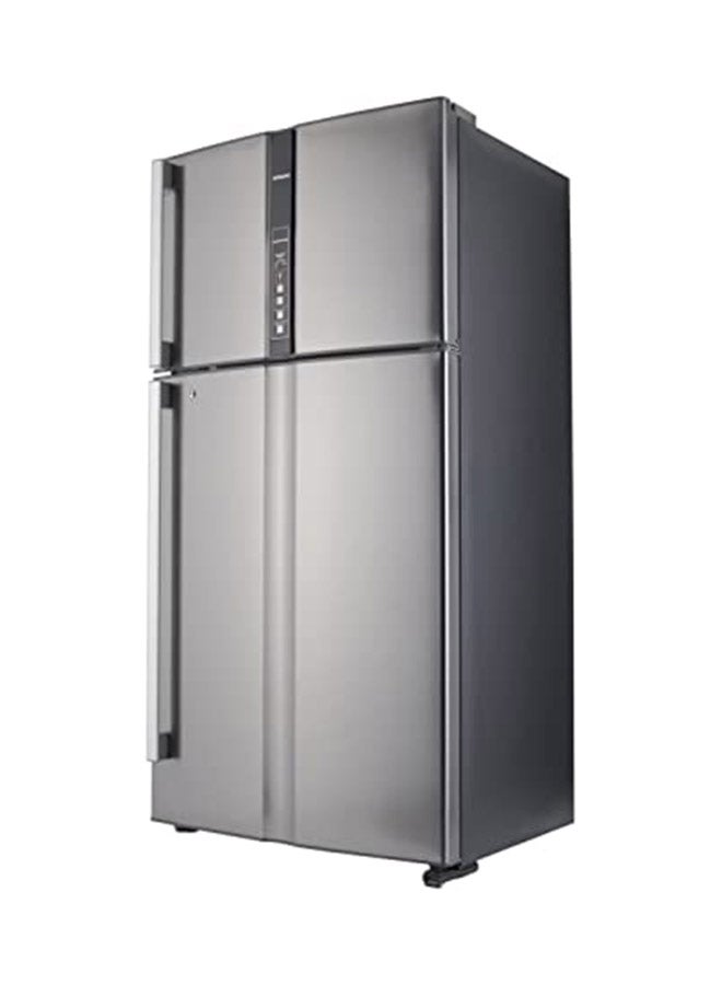 هيتاشي ثلاجة ببابين R-V805PS1KV-BSL لون فضي - Image 3