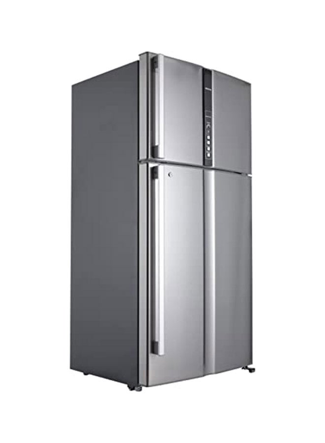 هيتاشي ثلاجة ببابين R-V805PS1KV-BSL لون فضي - Image 2