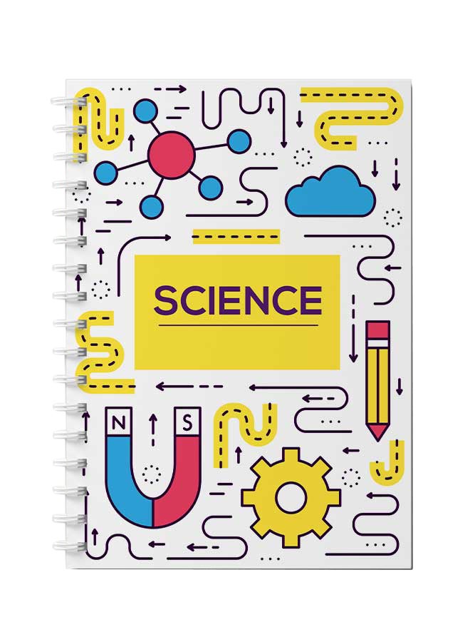 LOWHA Spiral Notebook With 60 Sheets For School Or Business Note Taking Science Art Multicolour - Image 1