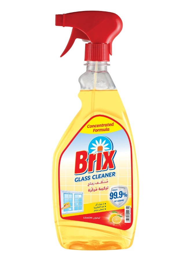 Brix Glass Cleaner Lemon - 500ml (Pack of 2) - Image 2