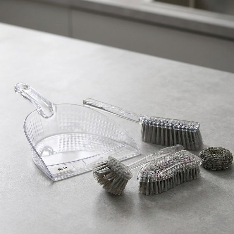 Group Tiger Crystal Clear Professional Scrubbing & Surface Cleaning Kit 5 Pieces - A210-725 - Image 3