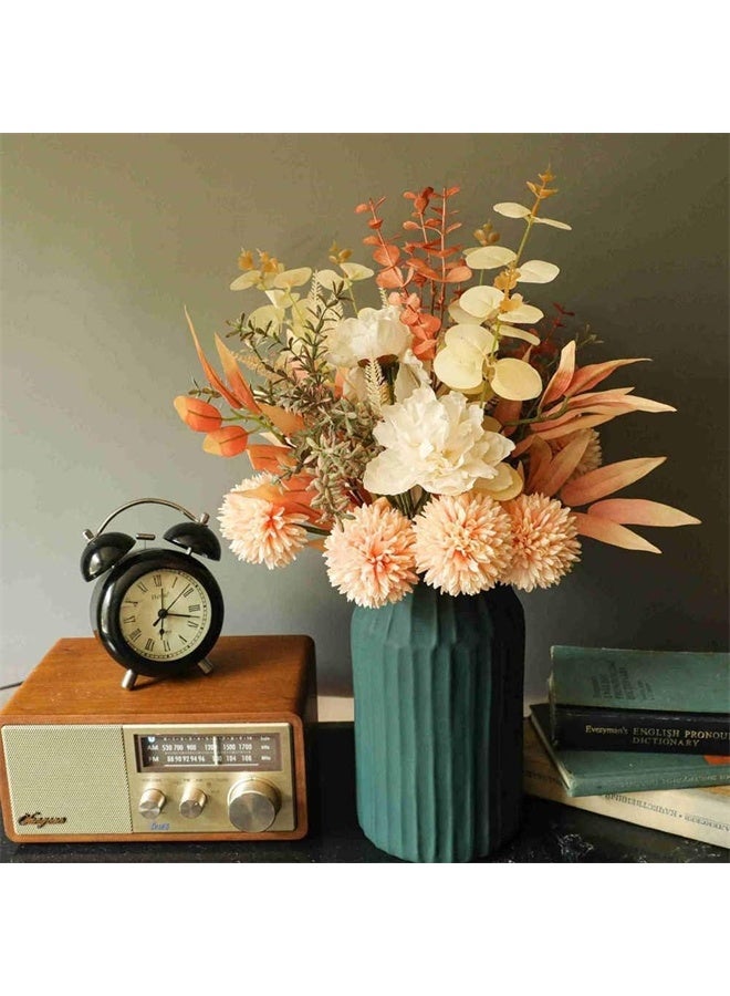 HOMESTAR Artificial Flowers Plants, Silk Flower Arrangements, for Wedding Bouquets Decorations, Plastic Floral for Home, Kitchen, Garden, Party Décor - Image 3