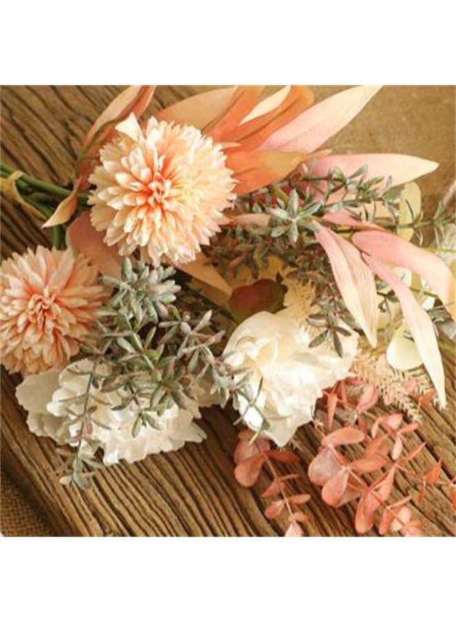 HOMESTAR Artificial Flowers Plants, Silk Flower Arrangements, for Wedding Bouquets Decorations, Plastic Floral for Home, Kitchen, Garden, Party Décor - Image 5