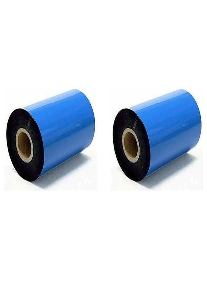 QUICK CLICK GOODS Thermal Transfer Barcode Ribbon | 110mm x 300m | Premium Wax | Black, 1-inch Core | Wax for Printer TSC, Zebra, Citzen, Datamax, Thosiba, Sato Etc. (2) - Image 1
