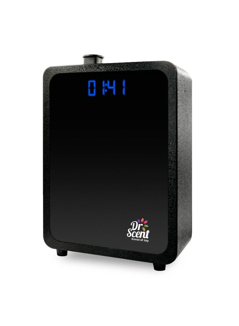 دكتور سينت دكتور لارج جهاز تعطير -أسود+عبوة زيت عطري170مل - Image 2