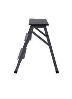 GOHAR GOHAR Kitchen Ladder 2 Steps Dark Grey Small L-KT-2  - Image 3