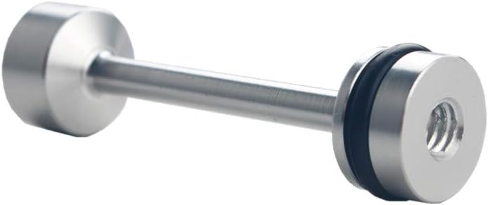 JGR LS Engine Billet Aluminum Oil Diverter Barbell Galley Plug for GM LS Engines - Image 2