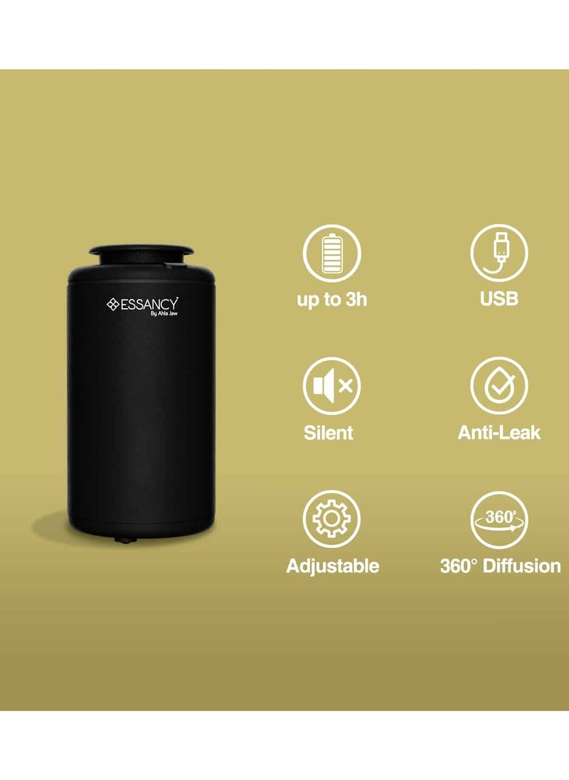 Essancy F1 Car Aroma Diffuser USB with Black Leather body  - Image 5