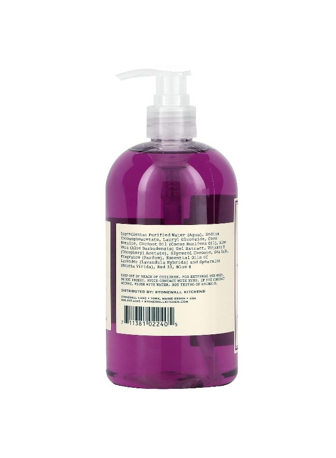 Stonewall Kitchen, Hand Soap, Lavender Mint, 16.9 fl oz (500 ml) - Image 2