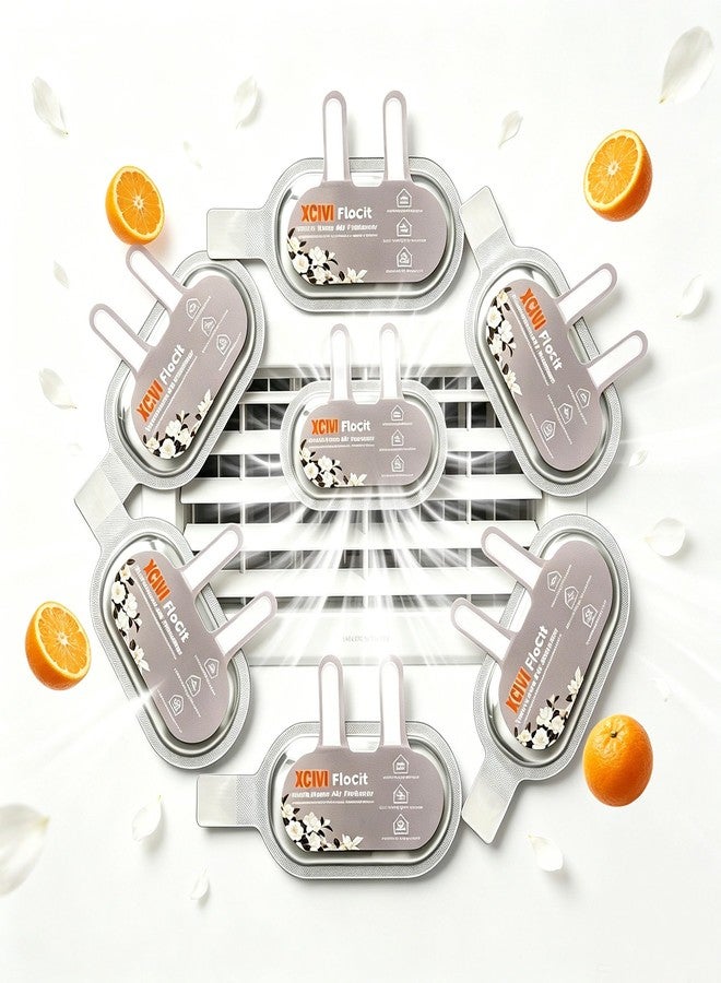 xcivi HVAC Filter Fresh Air Freshener 6 PC, Whole Home Air Freshener System - Image 1