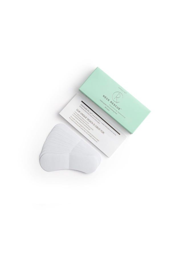 Contours RX Neck Rescue - Anti-Aging Neck Strips for Crepey Skin - Tighten, Lift and Firm Fine Lines and Wrinkles - Long Lasting Treatment - Organic, Hypoallergenic, Latex Free (30 Count) - Image 5