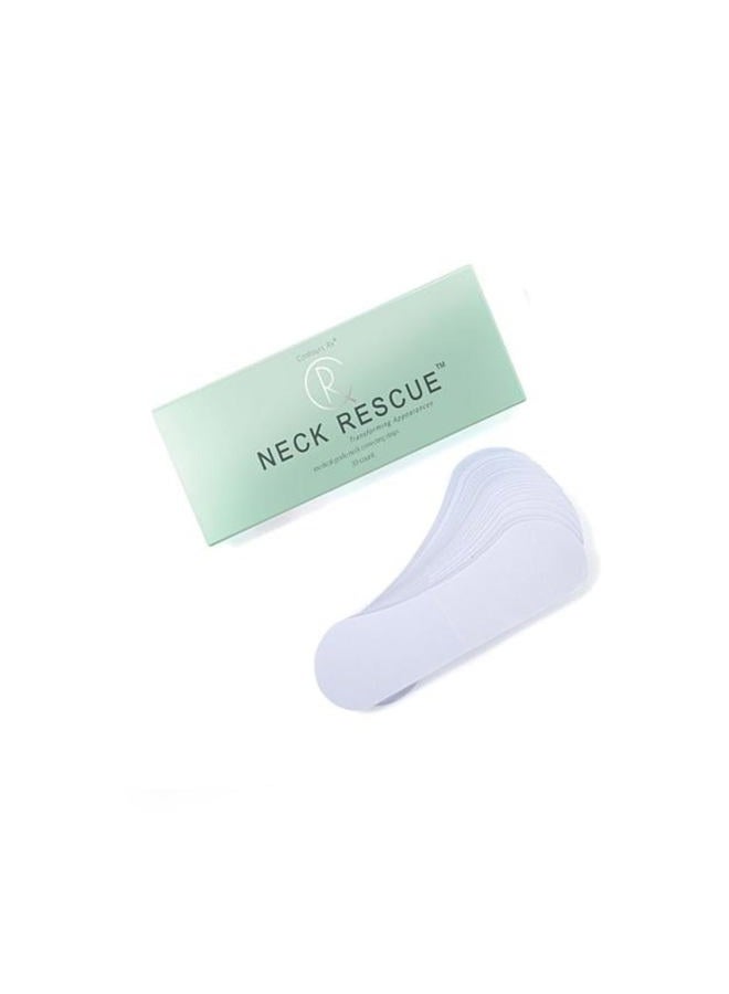 Contours RX Neck Rescue - Anti-Aging Neck Strips for Crepey Skin - Tighten, Lift and Firm Fine Lines and Wrinkles - Long Lasting Treatment - Organic, Hypoallergenic, Latex Free (30 Count) - Image 4